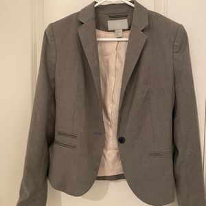 Gray blazer